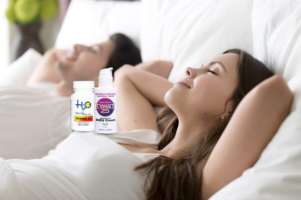 Improve deep REM sleep with Twist 25 DHEA cream